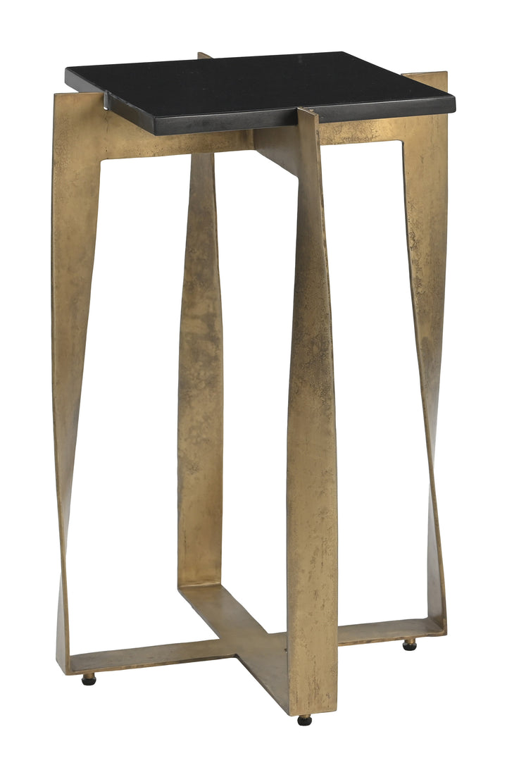 Noara Accent Table Black & Brass - 110976