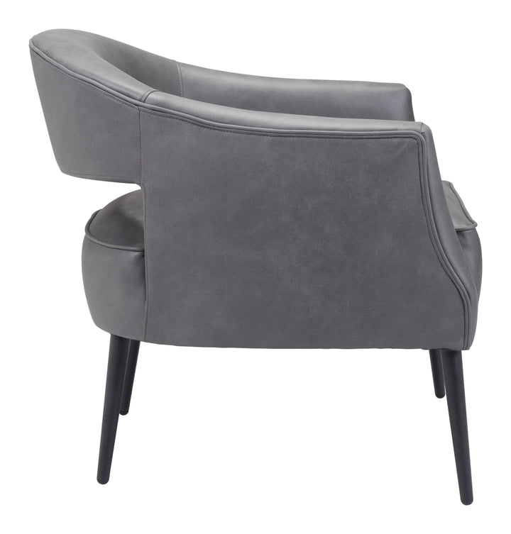 Berkeley Accent Chair Vintage Gray - AmericanHomeFurniture