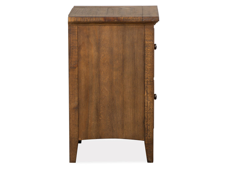 Bay Creek Toasted Nutmeg Small Drawer Nightstand - B4398-06