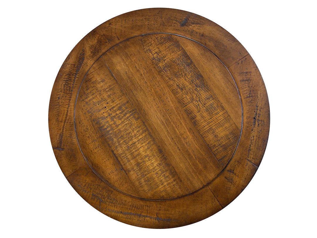 Bay Creek Toasted Nutmeg Round Accent End Table - T4398-35