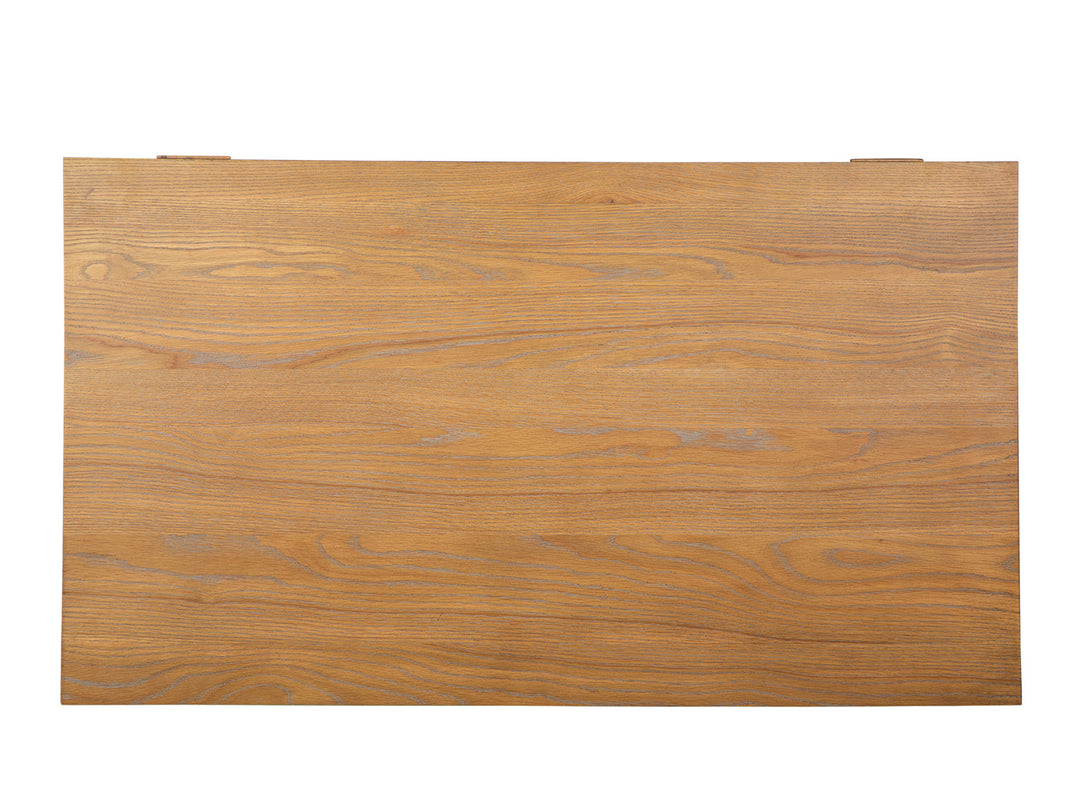 Lindon Belgian Wheat Rectangular Cocktail Table - T5570-43