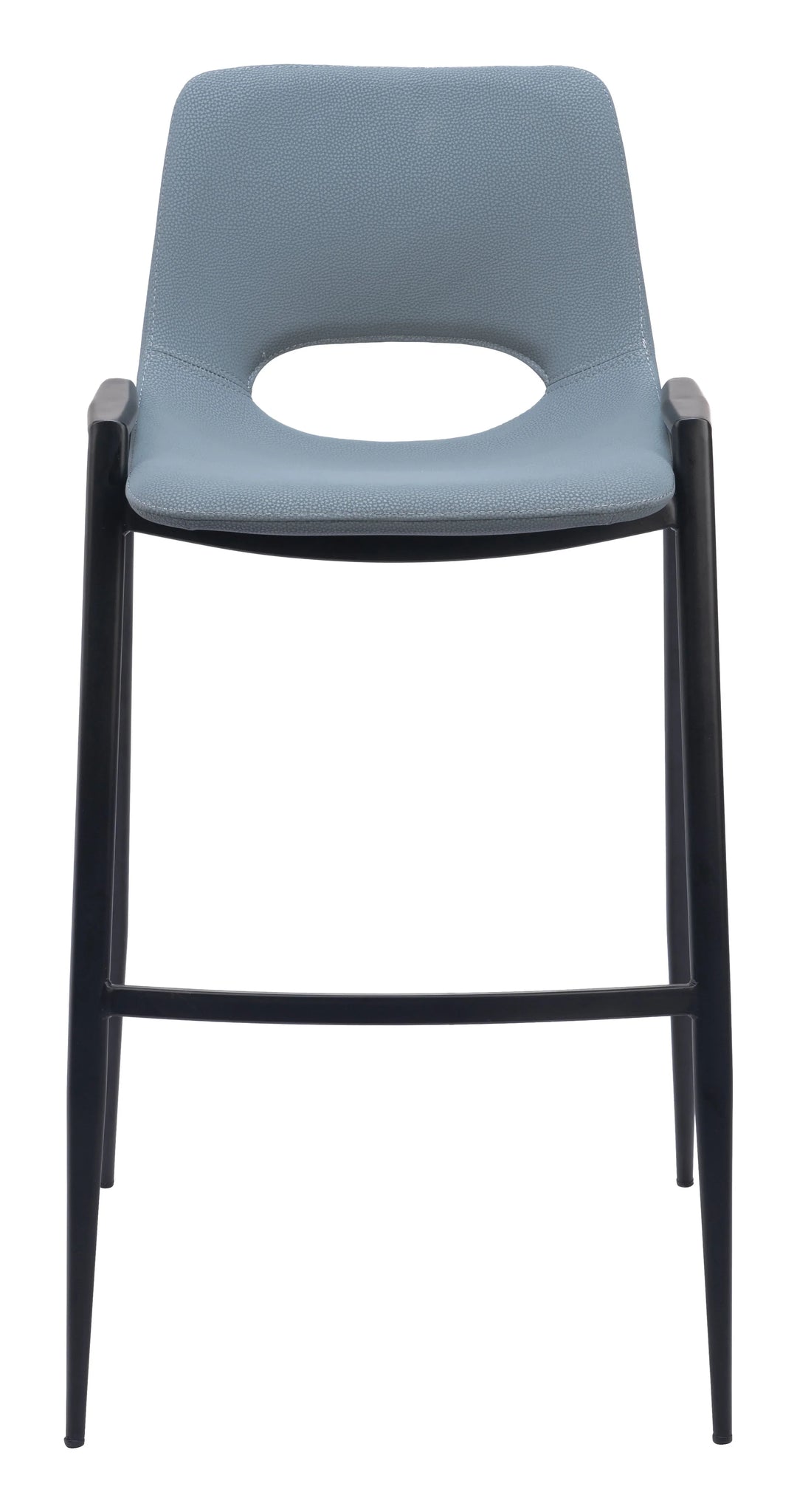 Desi Barstool (Set of 2) Azure Gray - AmericanHomeFurniture