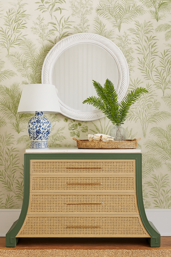 Eave Accent Chest-Darkened Sage