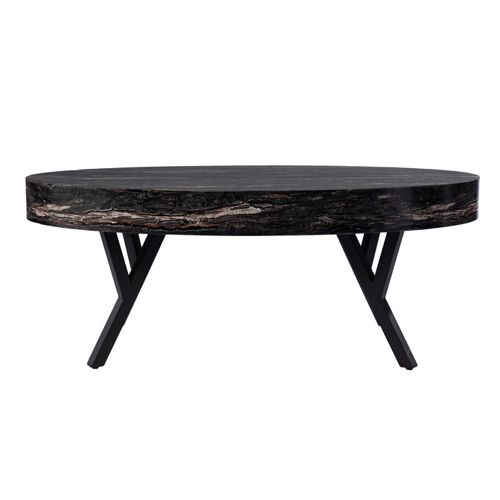 American Home Furniture | SEI Furniture - Twemlow Faux Marble Cocktail Table