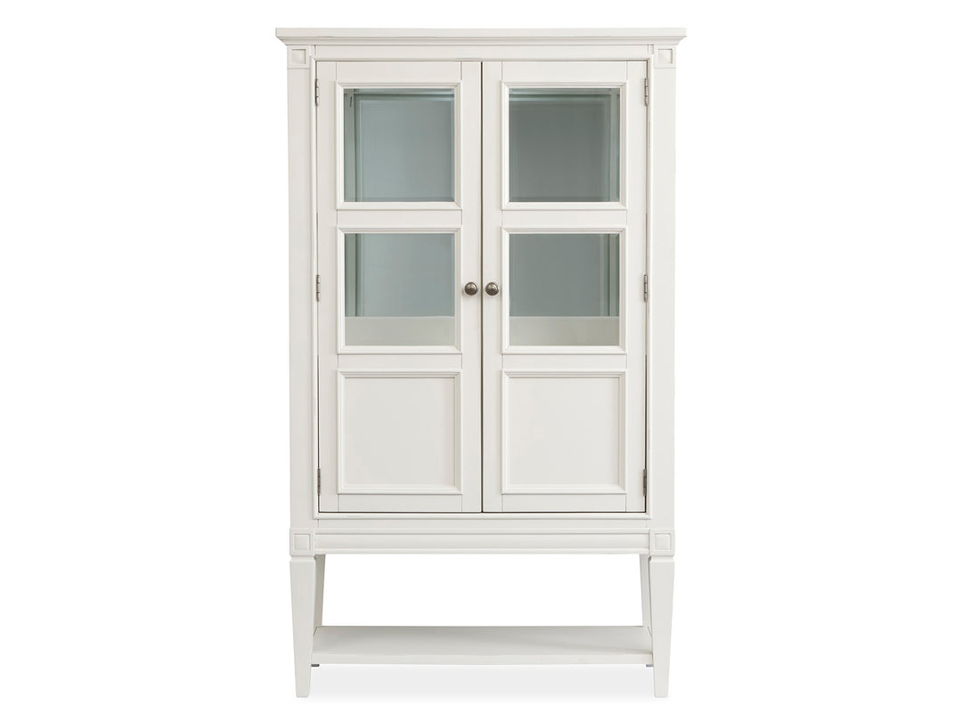 Willowbrook Egg Shell White Display Cabinet - D5324-08