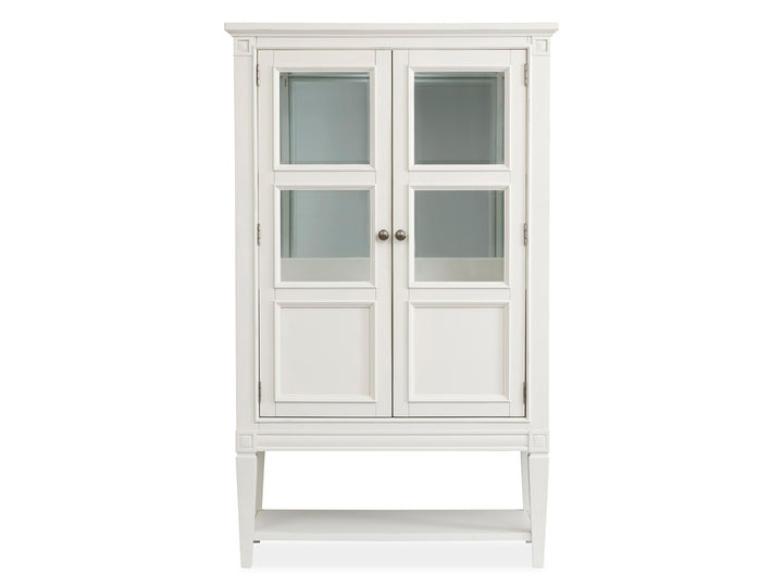 Willowbrook Egg Shell White Display Cabinet - D5324-08