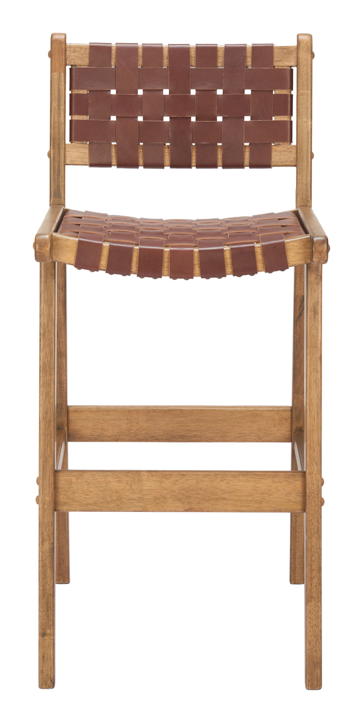 Feder Barstool (Set of 2) Brown