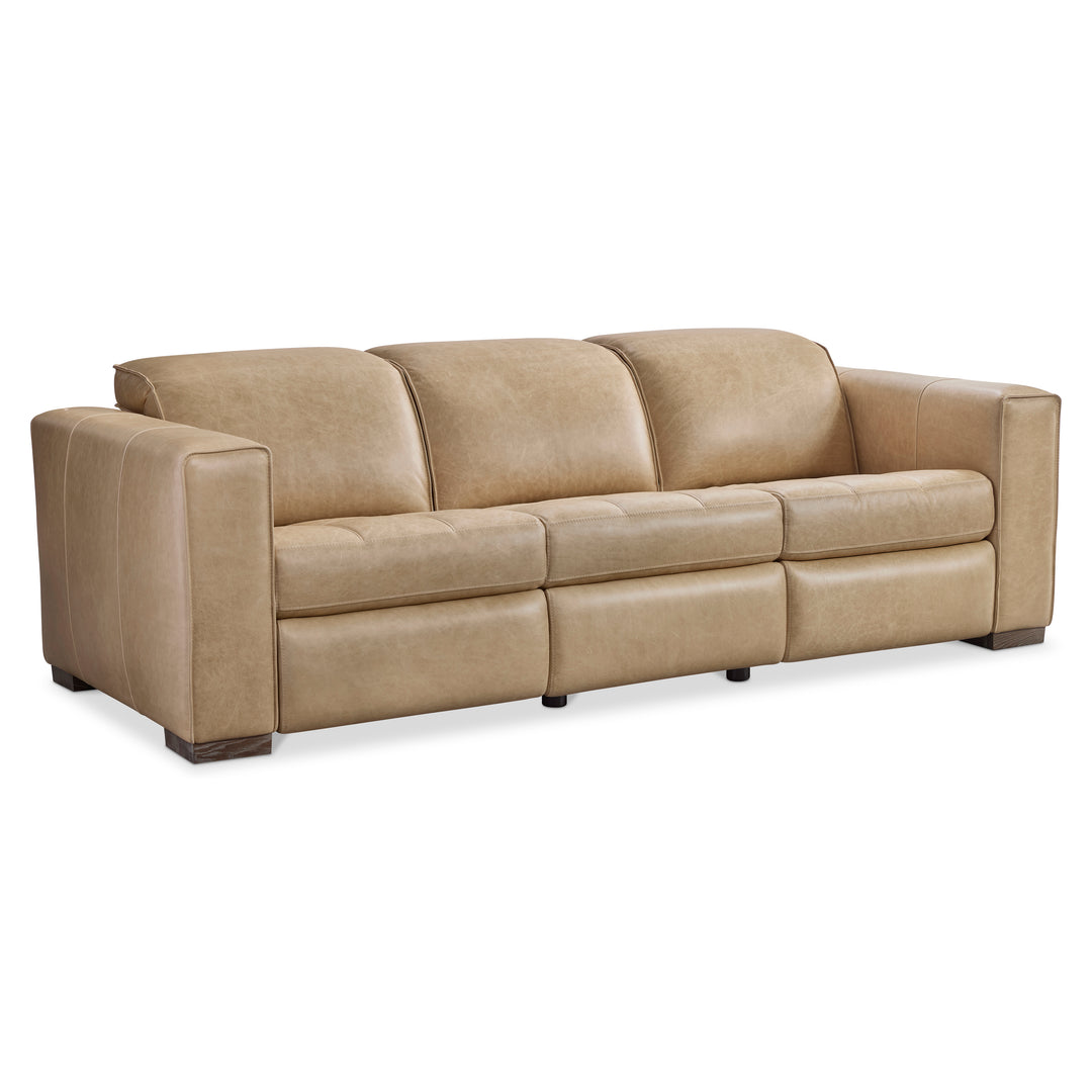 Nest Leather Power Motion Sofa