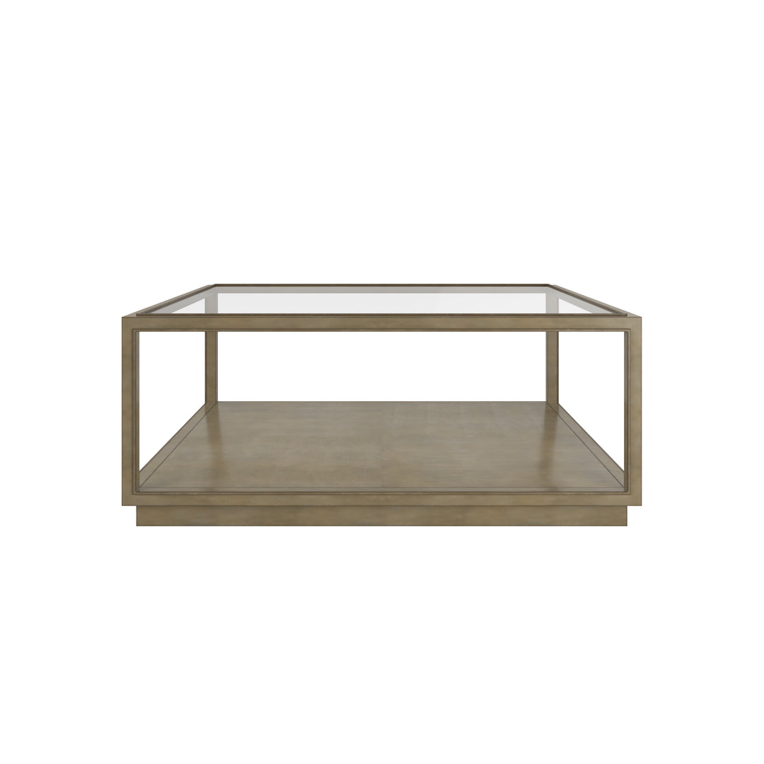 Glaze Sq Cktl Table-Quartz