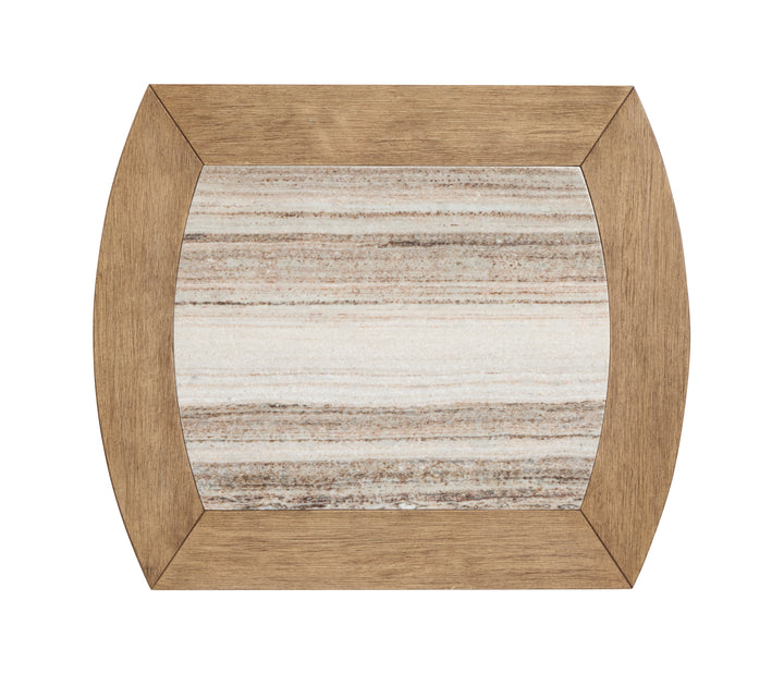 Bradford Riverbed Beige Rectangular End Table - T5950-03