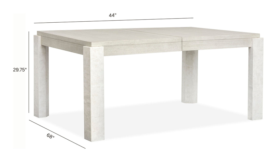 Lorelei Misty Cloud Extendable Rectangular Dining Table - D5893-20