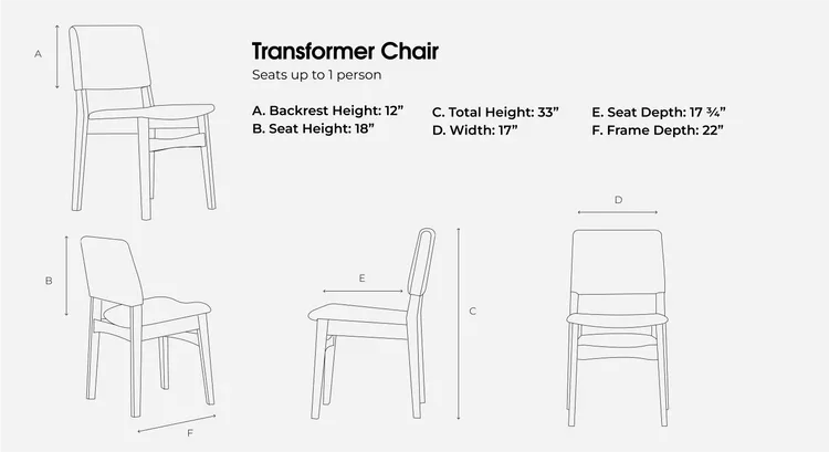 Transformer Chair - Set of 2