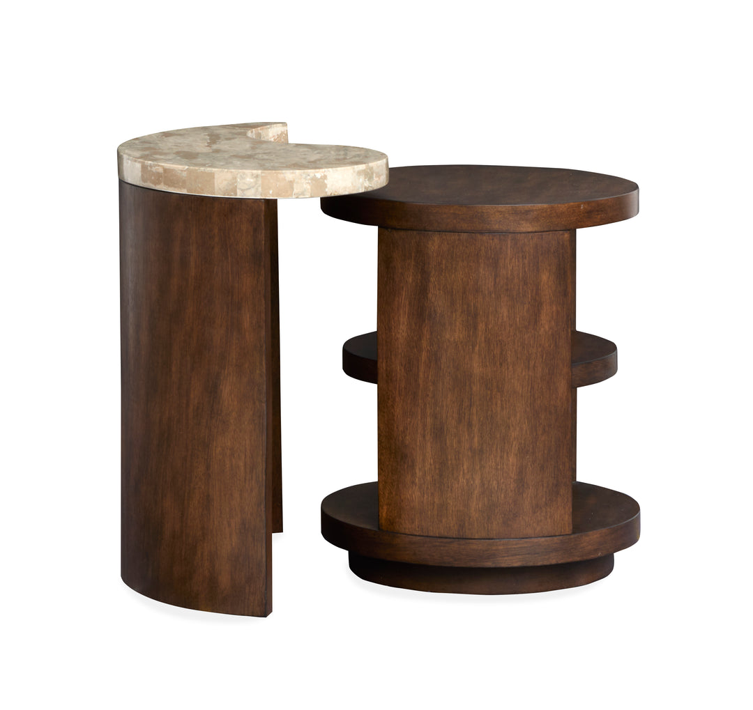 Mcpherson Burnt Umber Nesting End Table - T6351-12