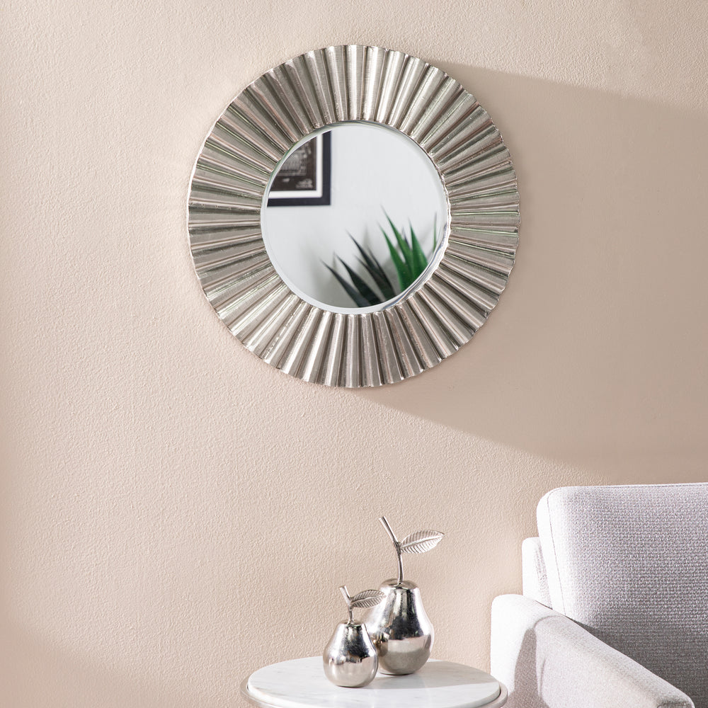 American Home Furniture | SEI Furniture - Hessmer Round Decorative Mirror