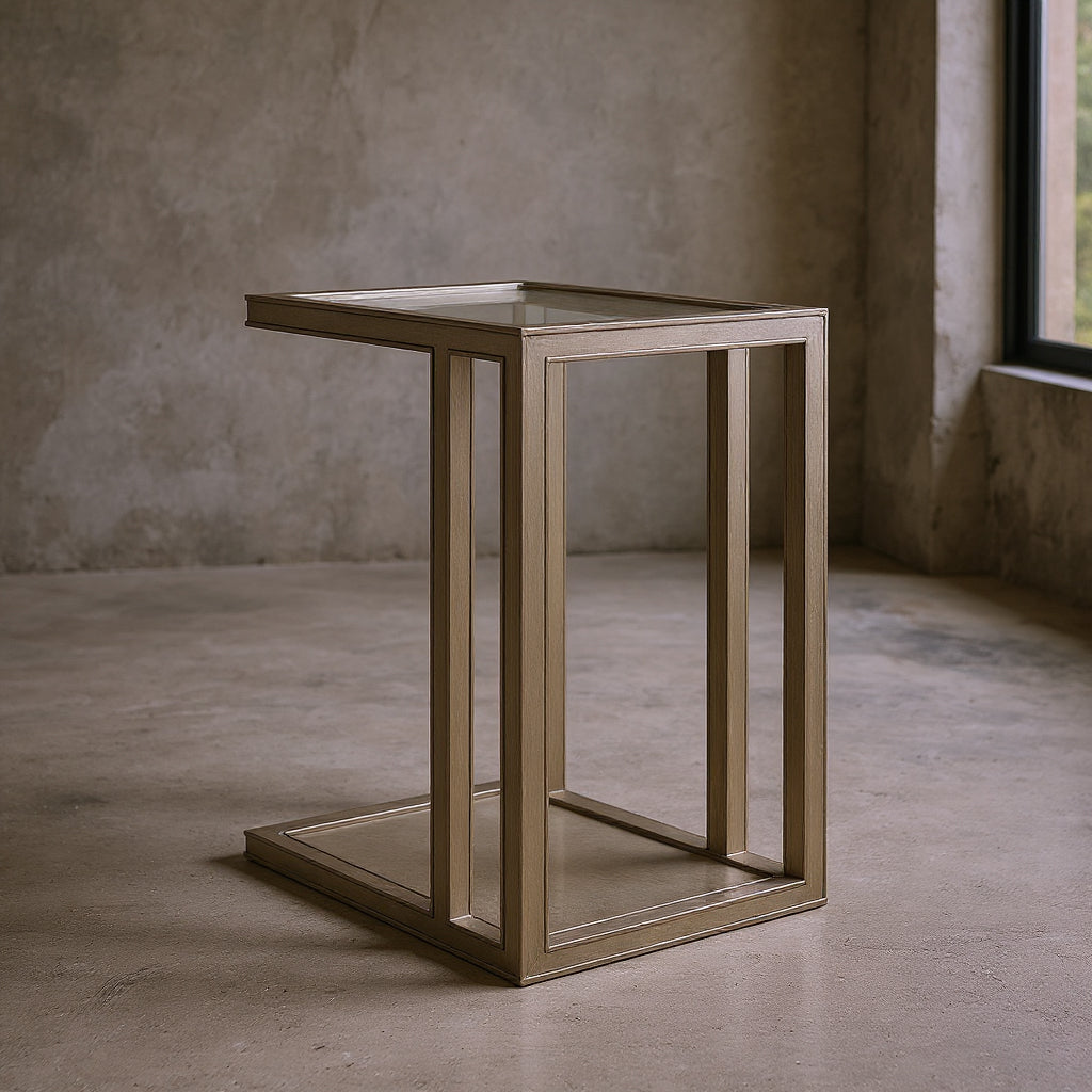 Glaze Small Table-Quartz
