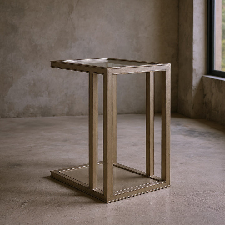 Glaze Small Table-Quartz
