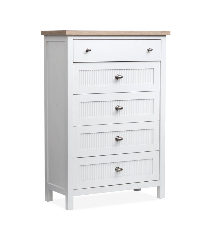 Windmill Harbour White Whisp And Sand Drawer Chest - B6313-10