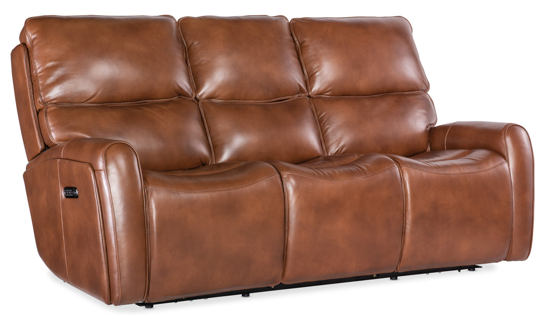 American Home Furniture | Hooker Furniture - Crosby Zero Gravity Power Sofa with Power Headrest and Lumbar