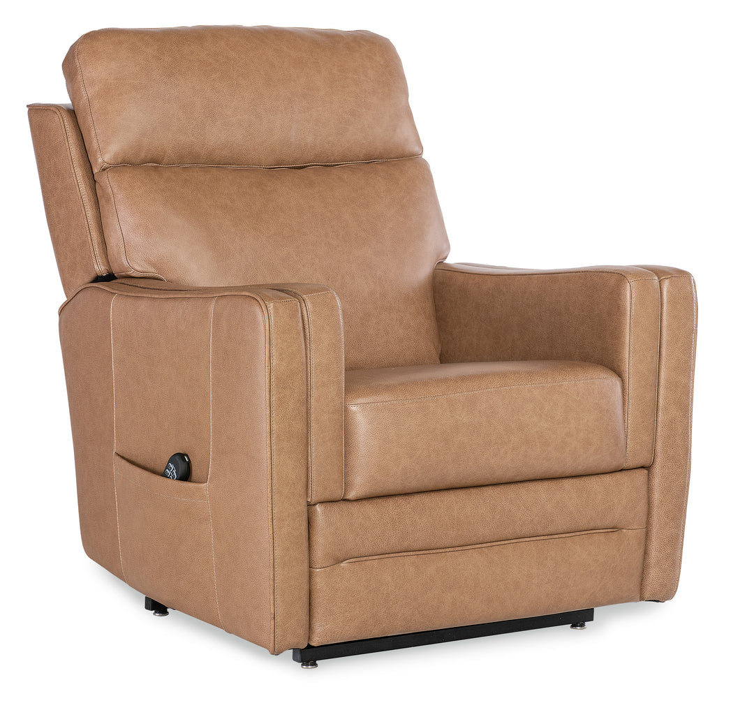 American Home Furniture | Hooker Furniture - Thyme Power Recliner w/ Power Headrest, Lumbar, and Lift