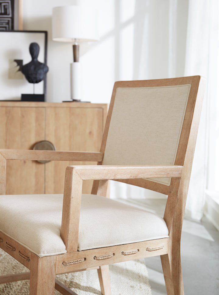 American Home Furniture | Hooker Furniture - Retreat Cane Back Arm Chair