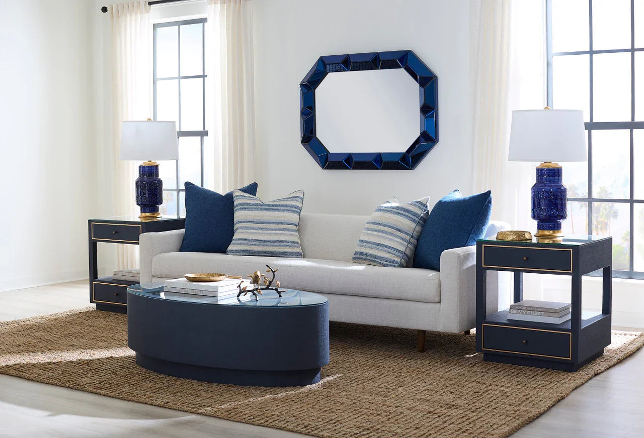 Villa and House Carmen 2-Drawer Side Table ACCENT TABLES