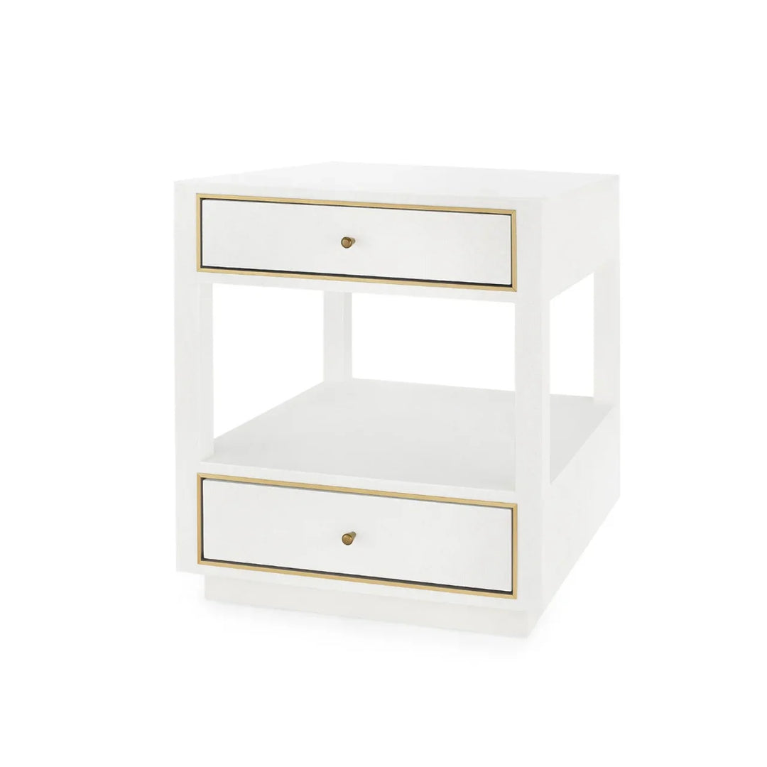 Carmen 2-Drawer Side Table
