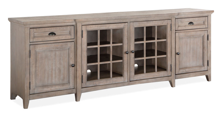 Paxton Place Dovetail Grey 90" Console - E4805-09