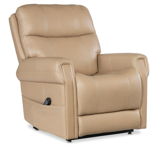 American Home Furniture Hooker Furniture Carroll Power Recliner with Power Headrest, Lumbar & Lift