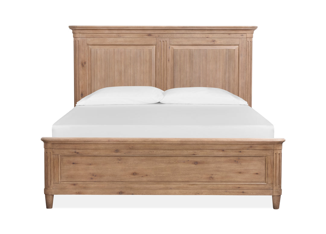 Harmony Heights Belgium Wheat King Panel Bed - B6400-64