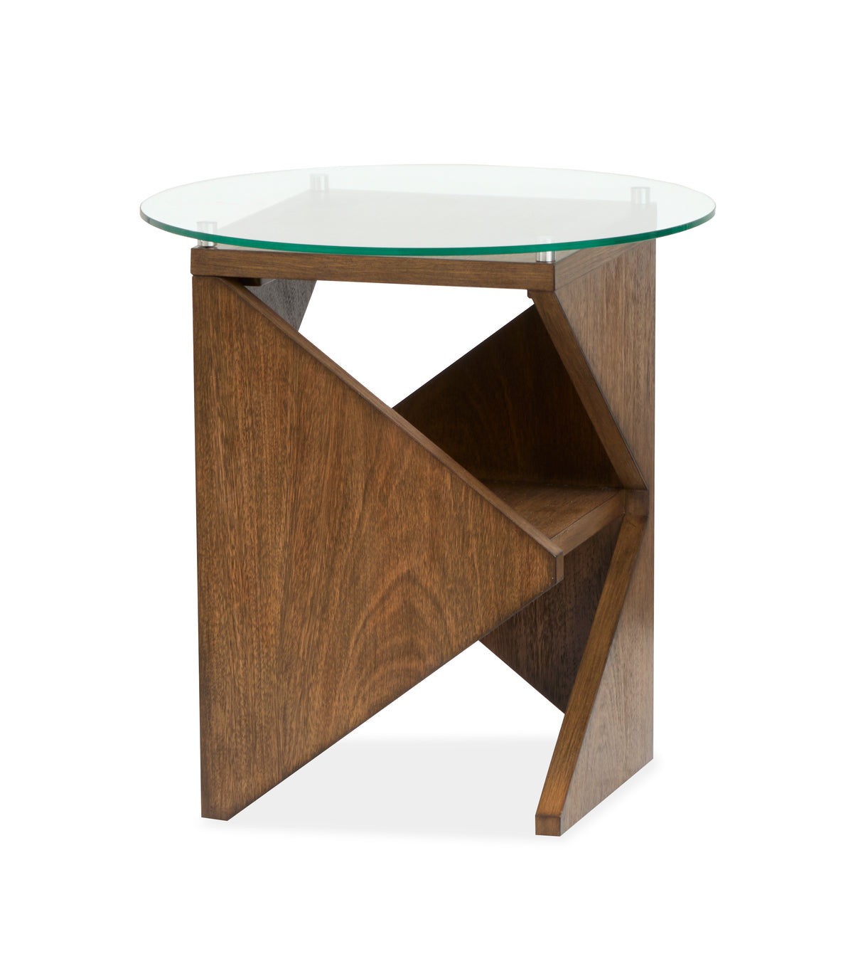 Vector Russet Round Accent Table - T6502-35