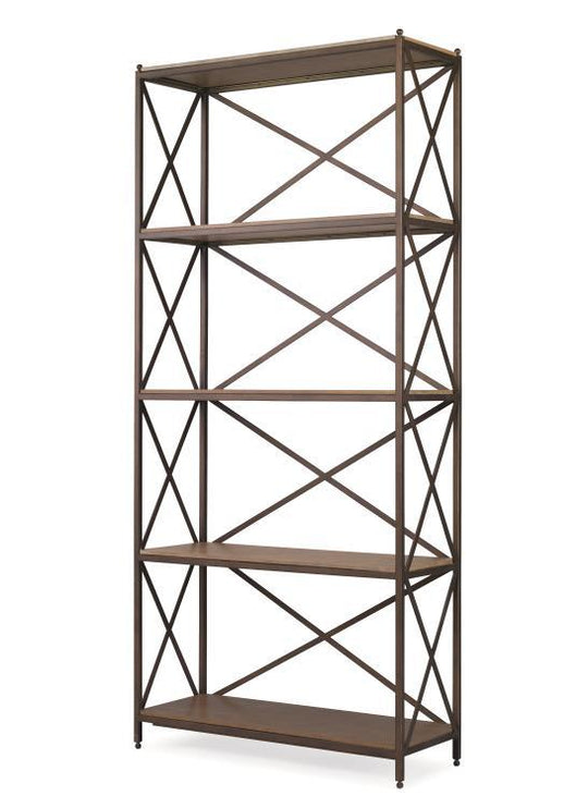 Century - Details Occasional Nob Hill Bookcase 38 X 14 X 84 - CSA-104-10 | American Home Furniture