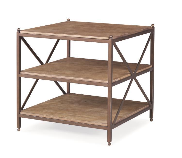 Century - Nob Hill Chairside Table 25 X 25 - CSA-104-5 | American Home Furniture