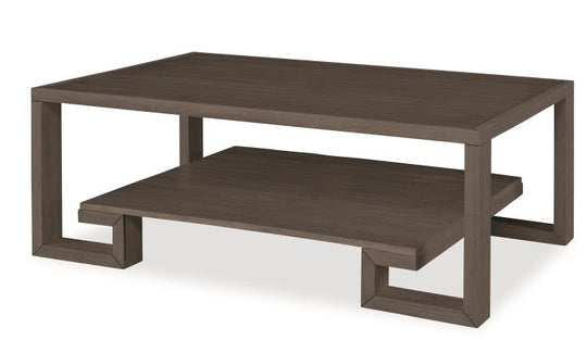 American Home Furniture Century Greek Key Cocktail Table
