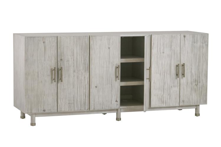 American Home Furniture | Century - Biscayne 6 Door Credenza