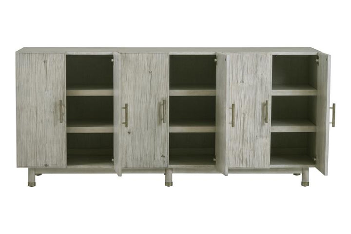 American Home Furniture | Century - Biscayne 6 Door Credenza