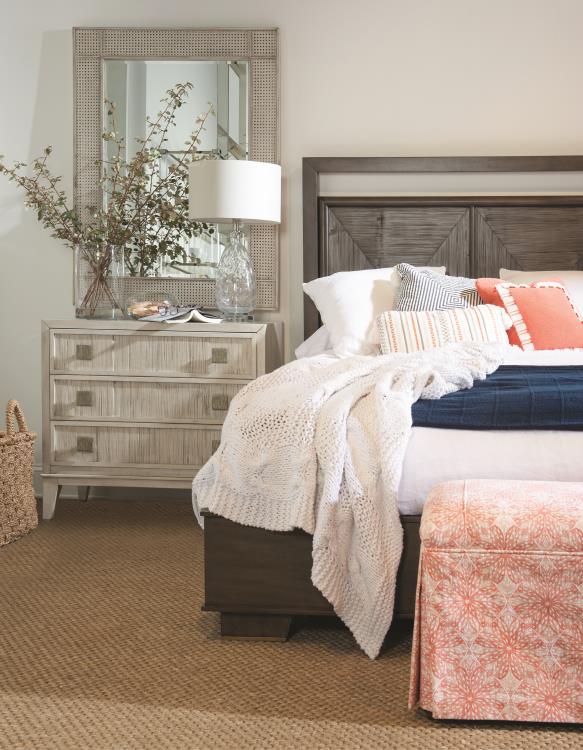 American Home Furniture | Century - Curate Carlyle 3 Drawer Nightstand