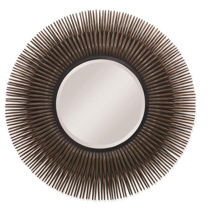 American Home Furniture | Century - Rattan Burst Mirror