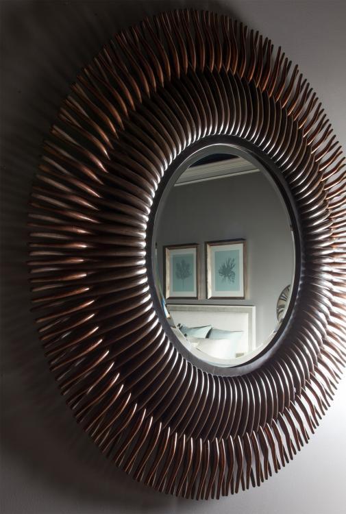 Century - Rattan Burst Mirror - CT2000 | American Home Furniture