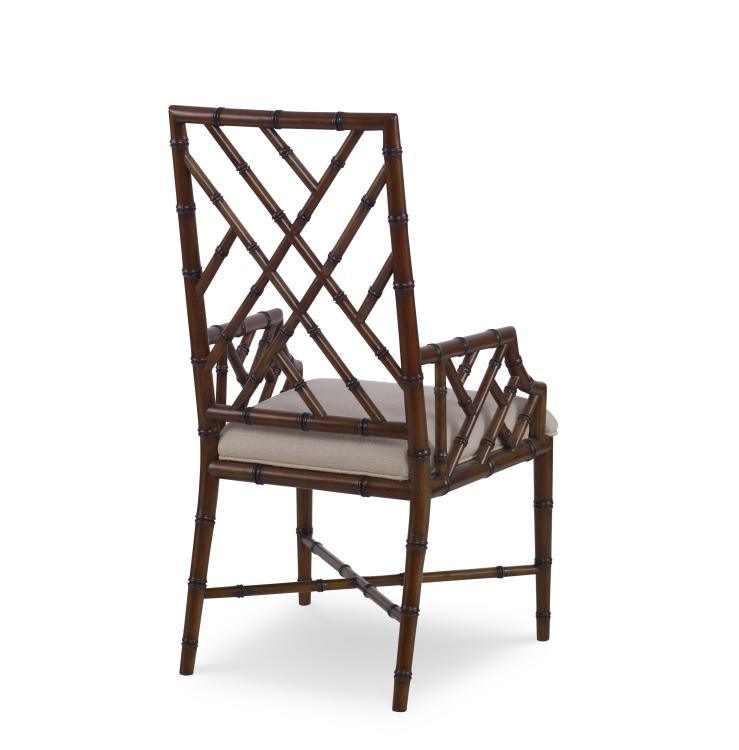 Century - Curate Brighton Arm Chair - CT2008A-RG-FL | American Home Furniture