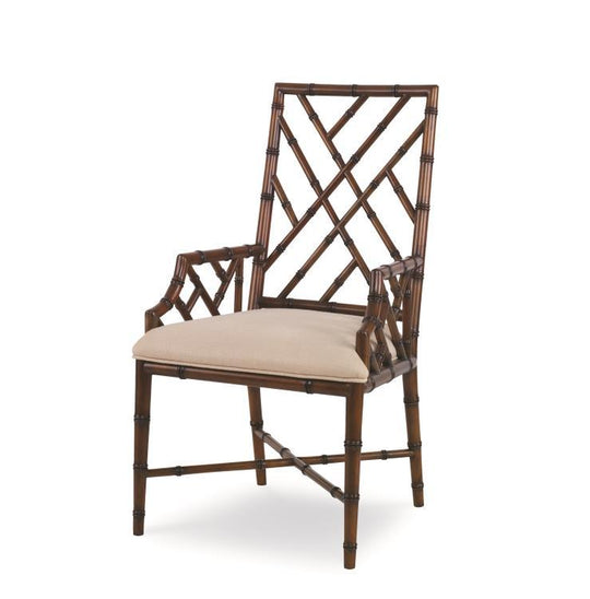 Century - Curate Brighton Arm Chair - CT2008A-RG-FL | American Home Furniture