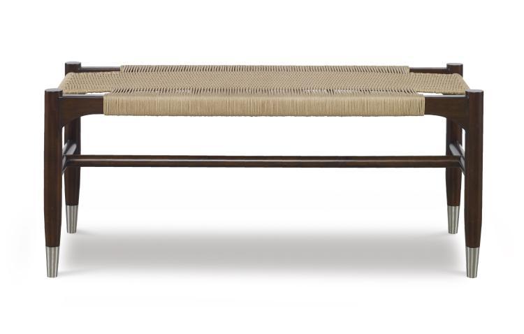Century - Curate Tristan Woven Bench - CT2018-SD | American Home Furniture