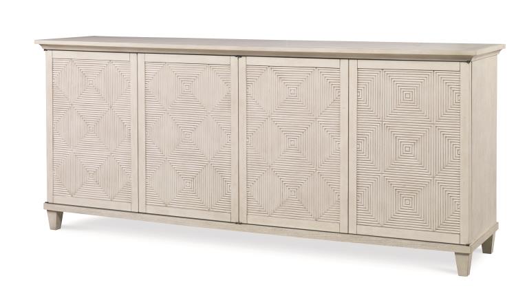 American Home Furniture | Century - Catalina 4 Door Credenza