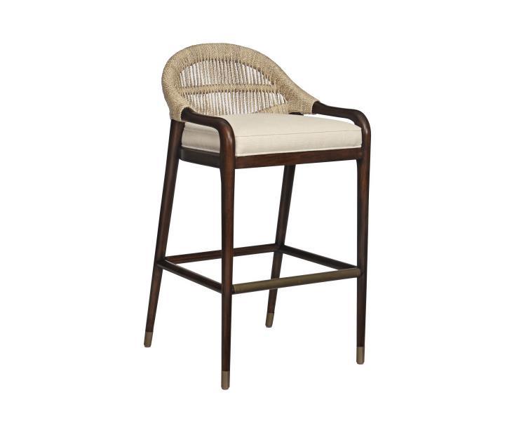 Century - Curate Low Back Bar Stool - CT2088B | American Home Furniture