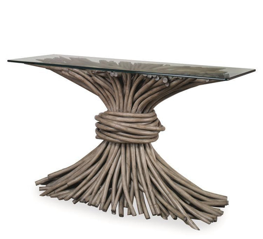 Century - Knot Console Table - CT2119-GR | American Home Furniture