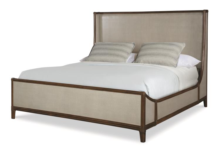 American Home Furniture Century Canvas King Bed