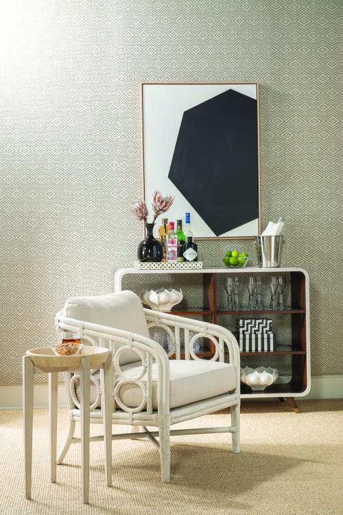 Century - Miramar Small Side Table - CT5042-PN | American Home Furniture