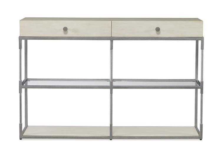Century - Curate Westport Double Console - CT4016-PN | American Home Furniture