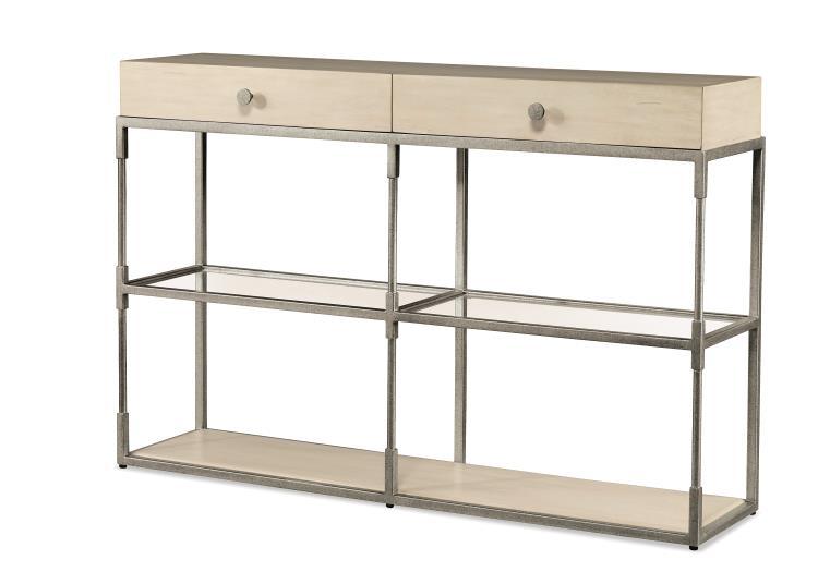 Century - Curate Westport Double Console - CT4016-PN | American Home Furniture