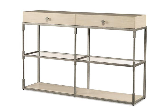 Century - Curate Westport Double Console - CT4016-PN | American Home Furniture