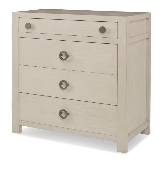 Century - Curate Chatham 4 Drawer Bedside Table - CT4024-PN | American Home Furniture